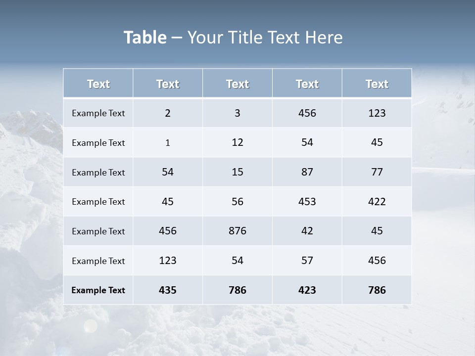 Sporty Active Pole PowerPoint Template