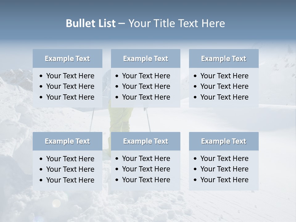 Sporty Active Pole PowerPoint Template