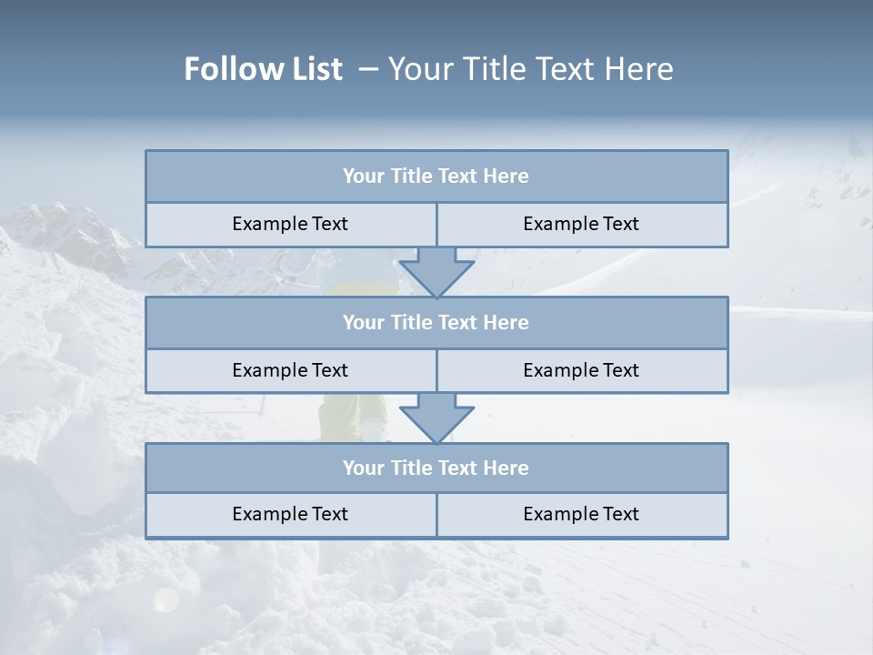 Sporty Active Pole PowerPoint Template