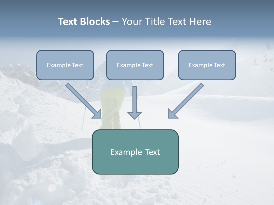 Sporty Active Pole PowerPoint Template