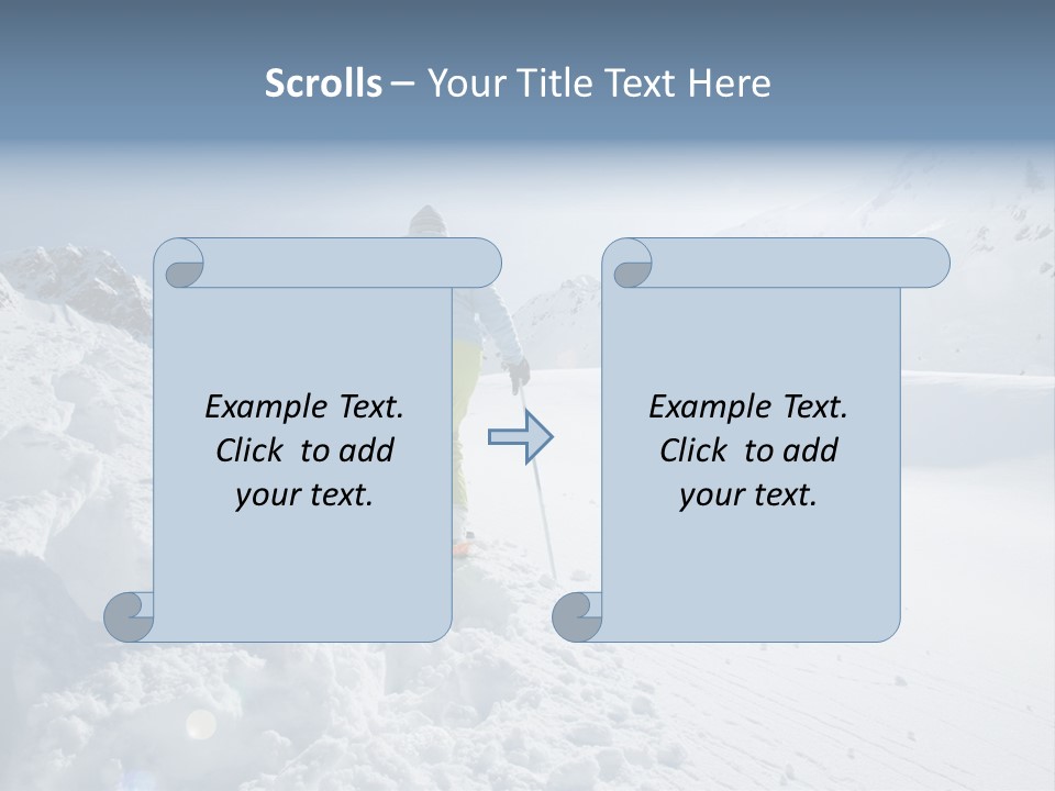 Sporty Active Pole PowerPoint Template