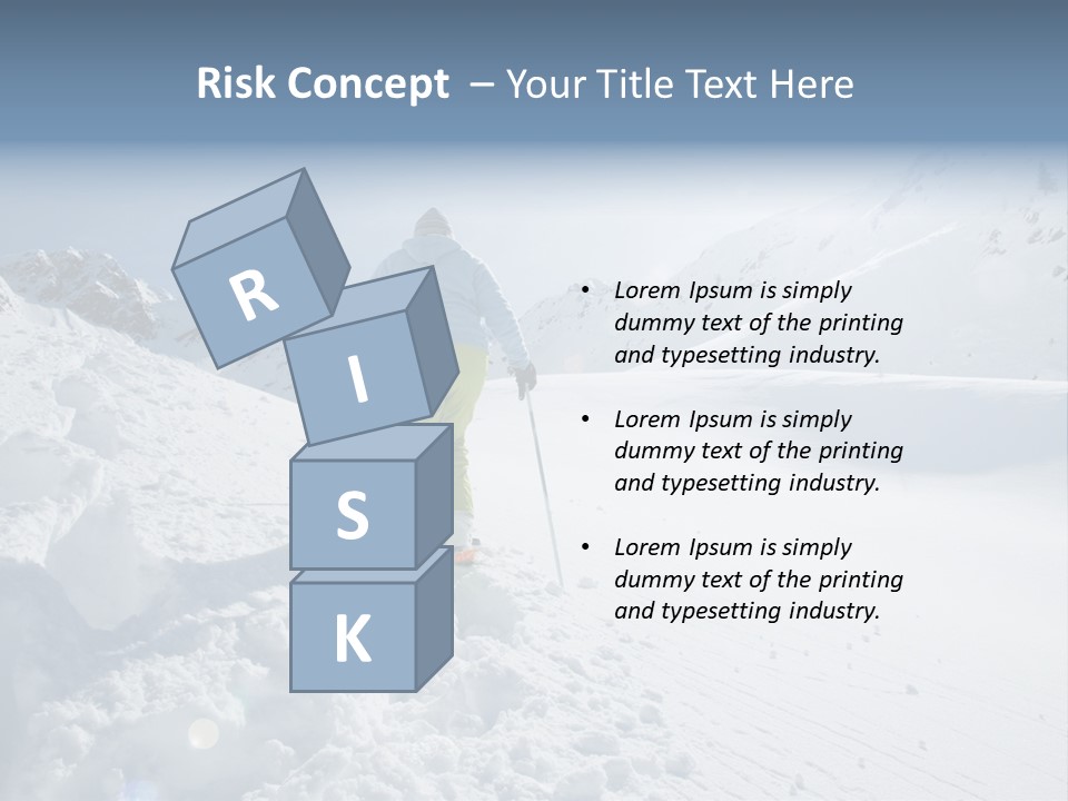 Sporty Active Pole PowerPoint Template