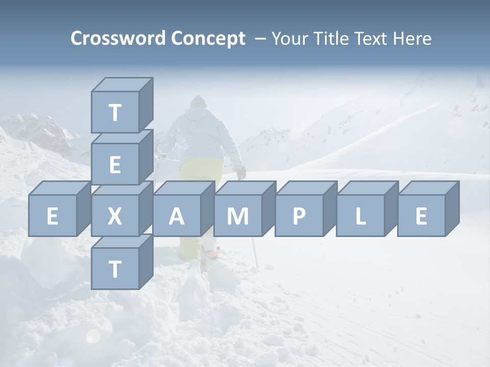 Sporty Active Pole PowerPoint Template