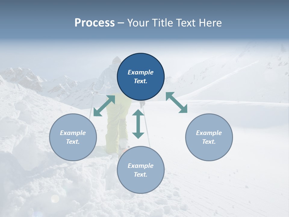 Sporty Active Pole PowerPoint Template