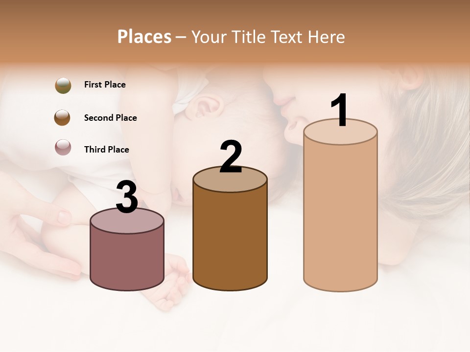 Months Childhood Caucasian PowerPoint Template