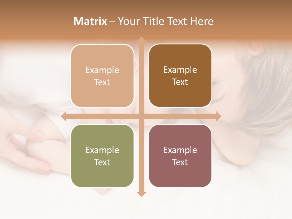 Months Childhood Caucasian PowerPoint Template