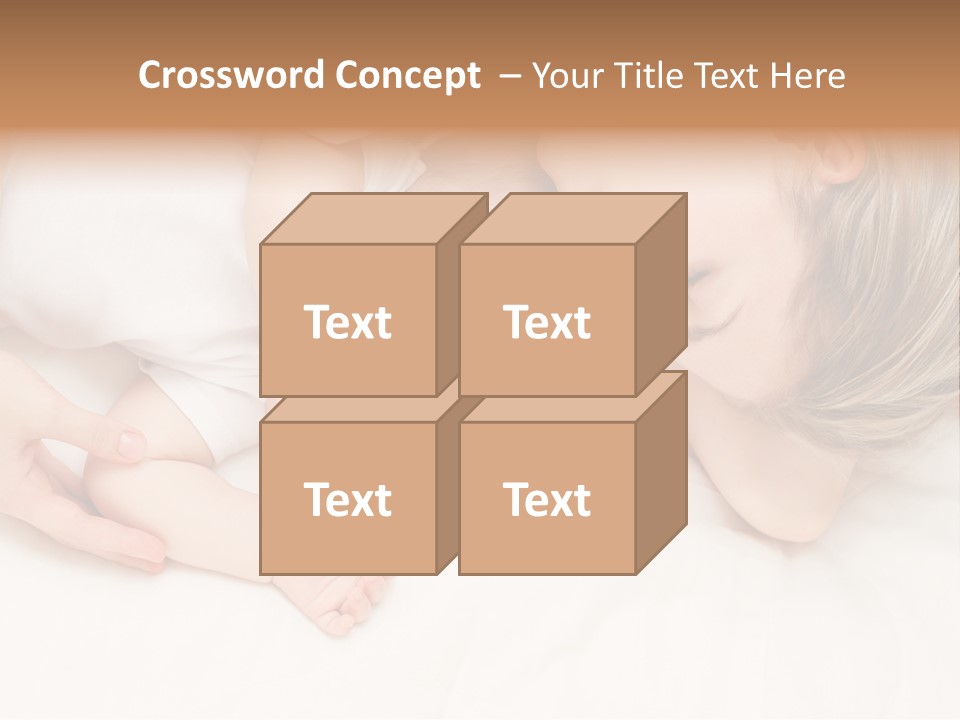 Months Childhood Caucasian PowerPoint Template