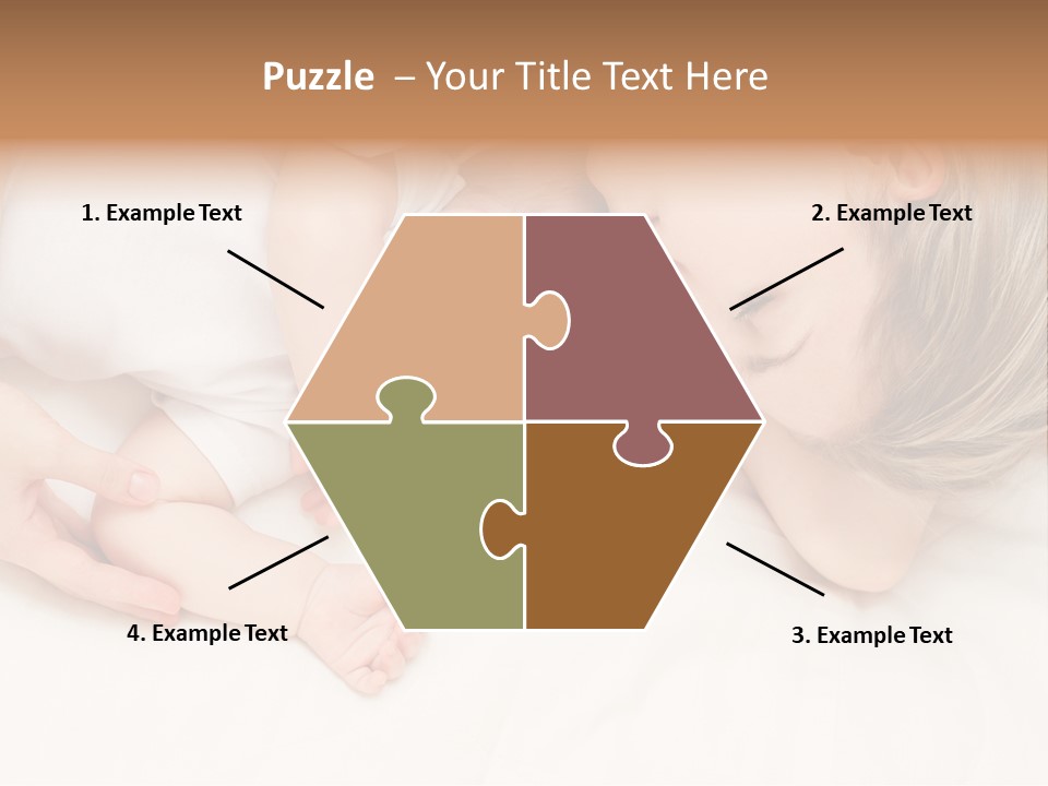 Months Childhood Caucasian PowerPoint Template