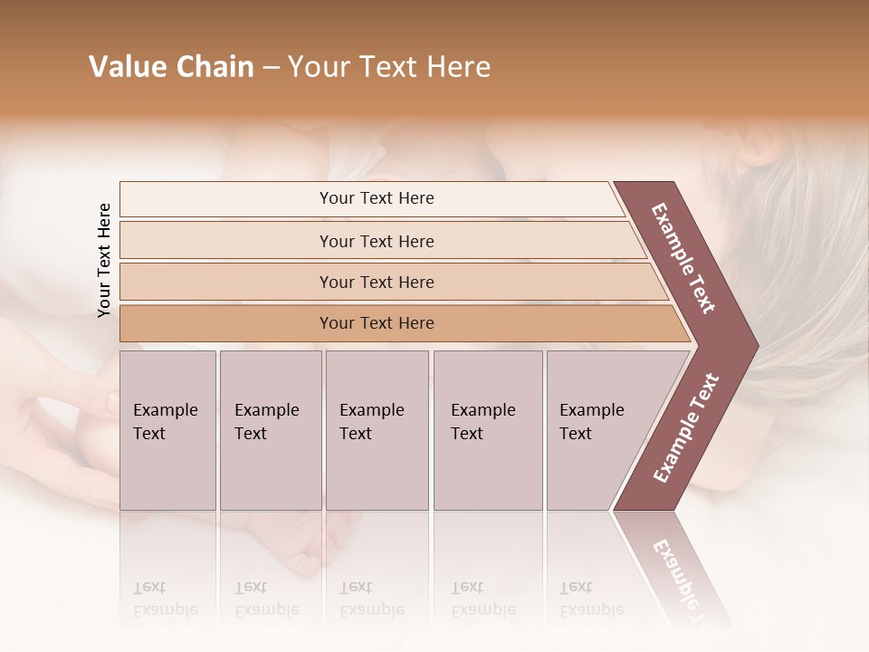 Months Childhood Caucasian PowerPoint Template