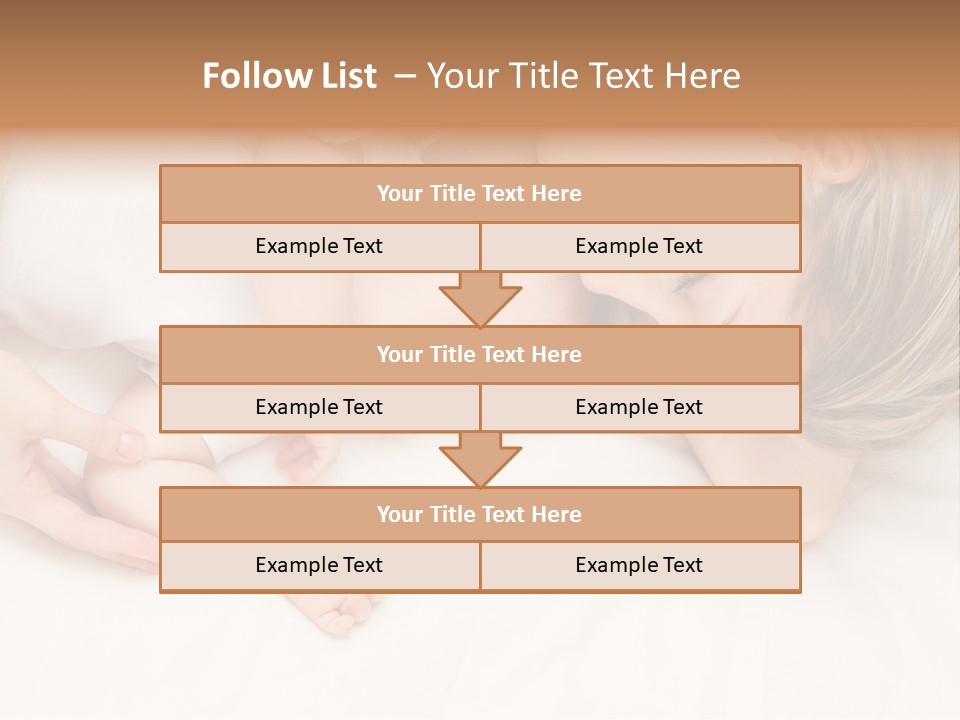 Months Childhood Caucasian PowerPoint Template