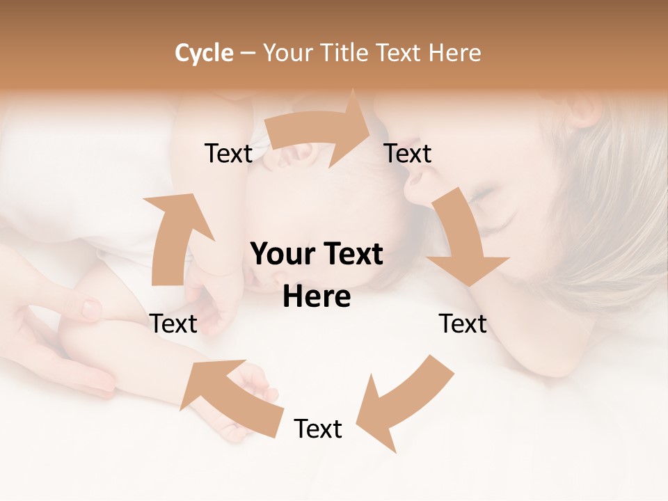 Months Childhood Caucasian PowerPoint Template