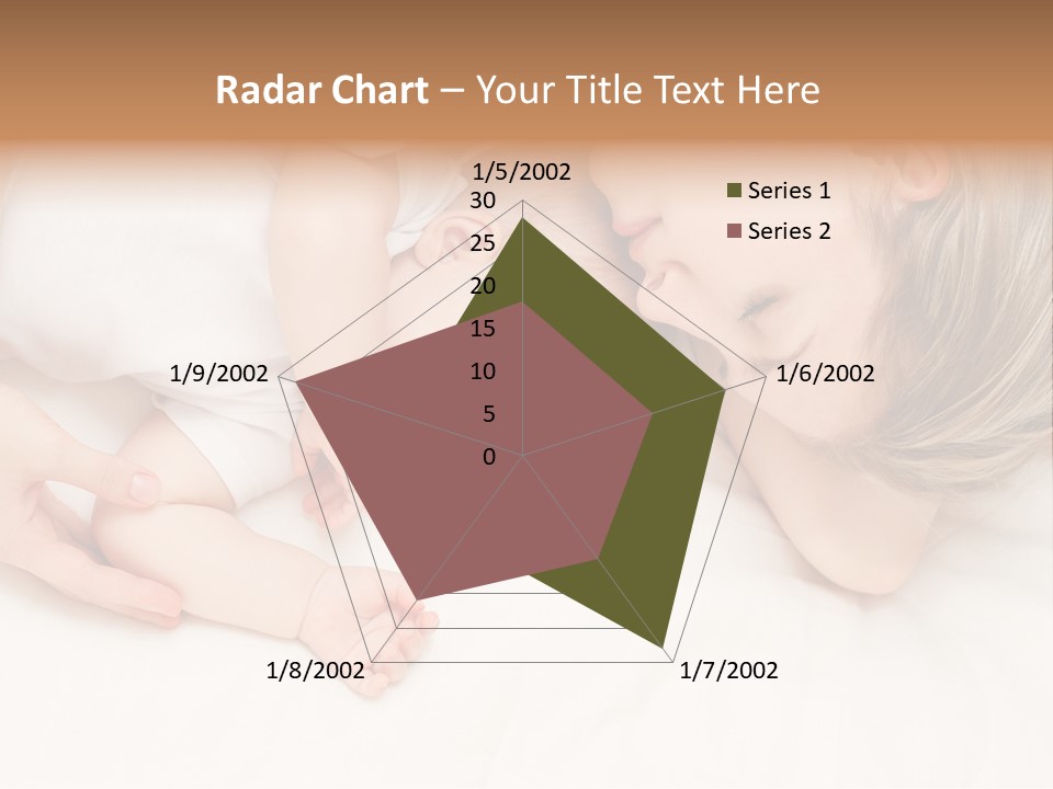 Months Childhood Caucasian PowerPoint Template