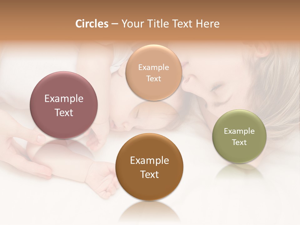 Months Childhood Caucasian PowerPoint Template