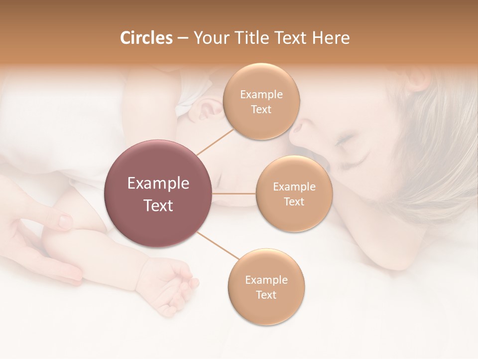 Months Childhood Caucasian PowerPoint Template