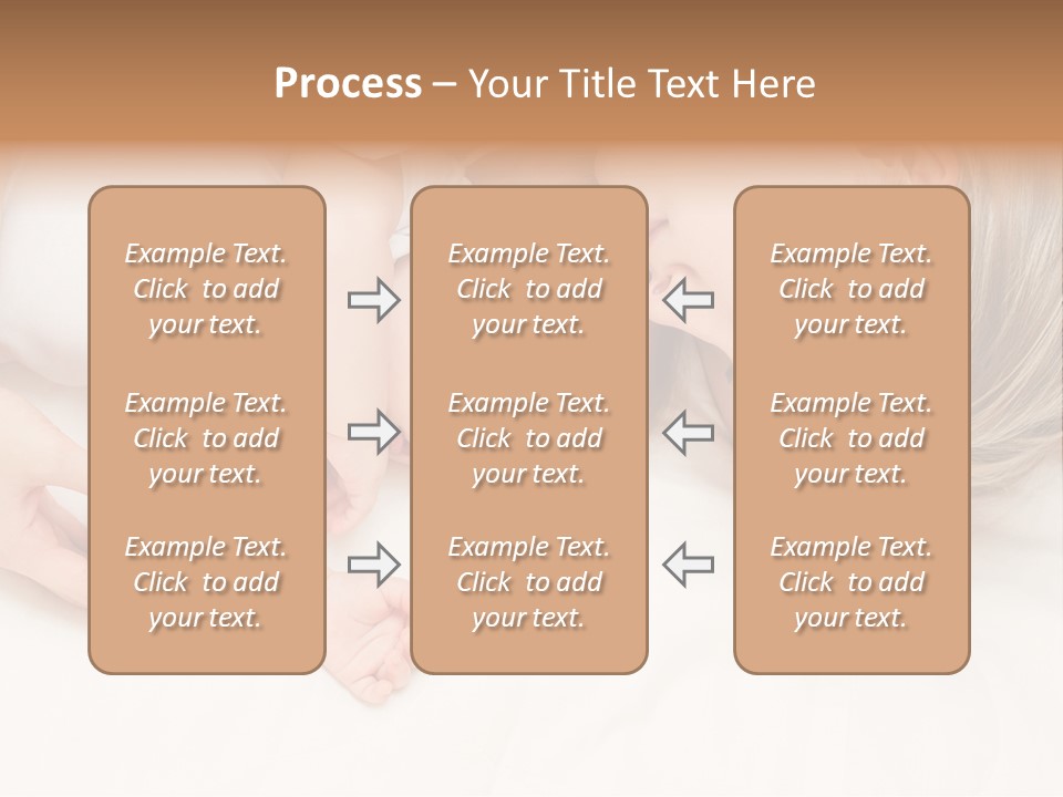 Months Childhood Caucasian PowerPoint Template