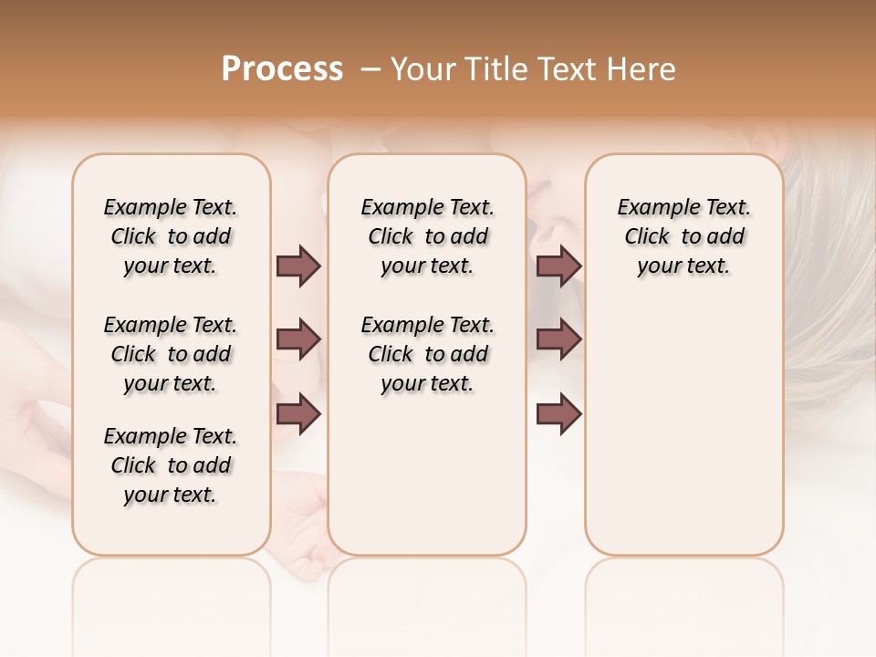 Months Childhood Caucasian PowerPoint Template