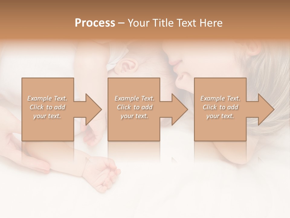 Months Childhood Caucasian PowerPoint Template