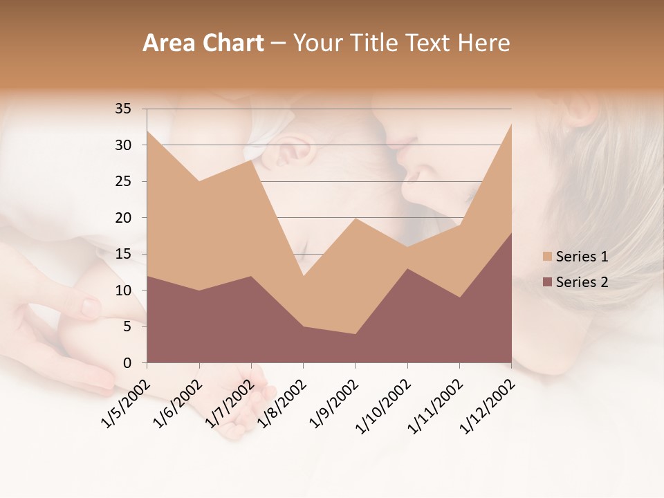 Months Childhood Caucasian PowerPoint Template