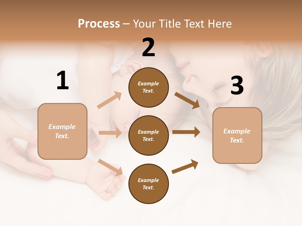 Months Childhood Caucasian PowerPoint Template