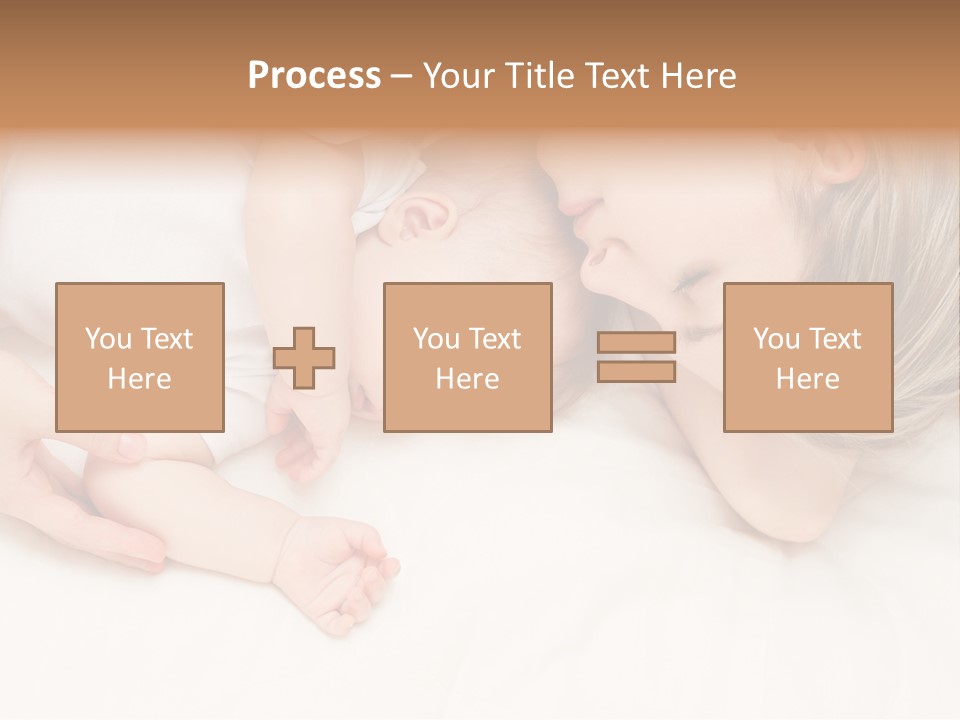 Months Childhood Caucasian PowerPoint Template