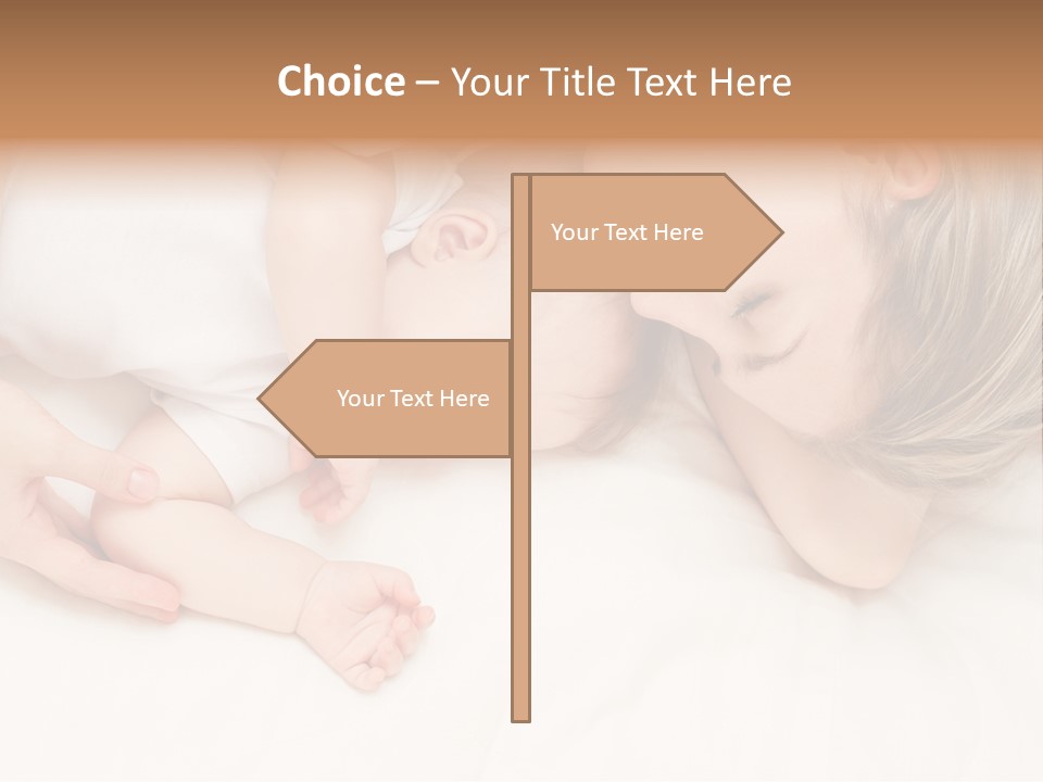 Months Childhood Caucasian PowerPoint Template