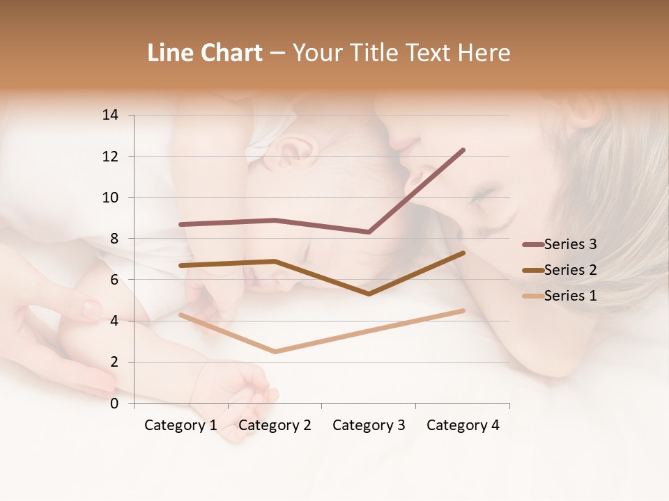 Months Childhood Caucasian PowerPoint Template