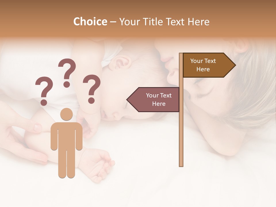 Months Childhood Caucasian PowerPoint Template