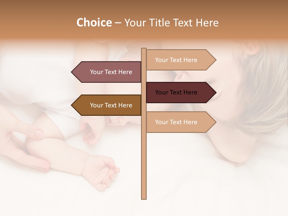 Months Childhood Caucasian PowerPoint Template