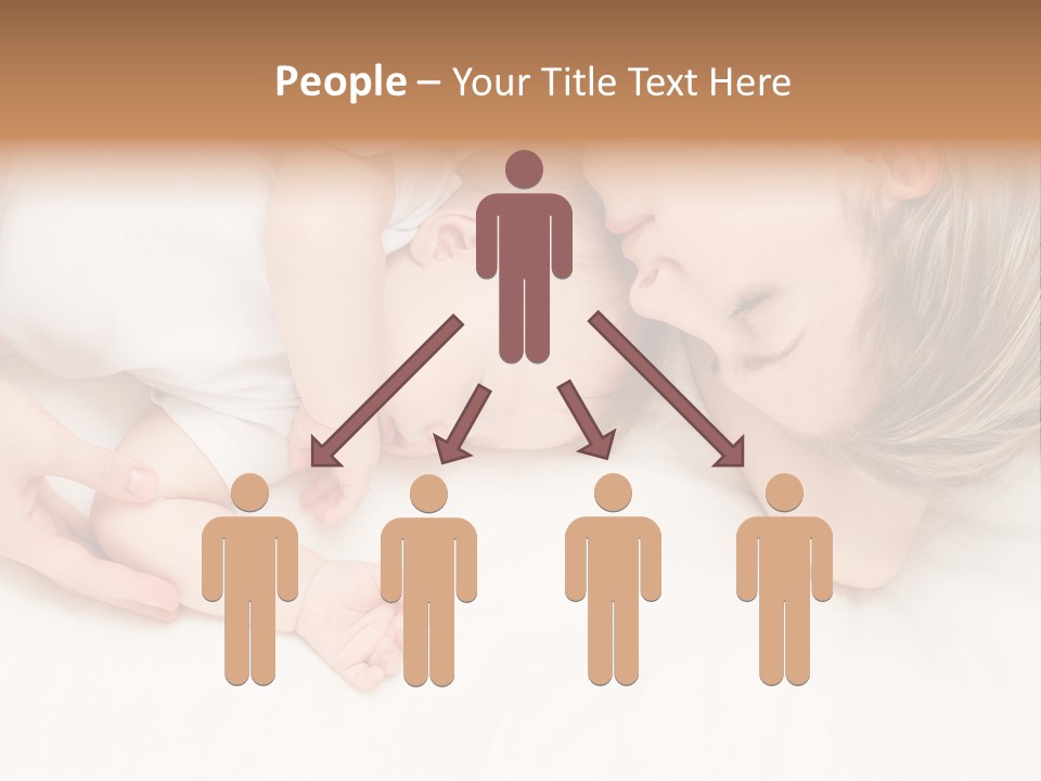 Months Childhood Caucasian PowerPoint Template