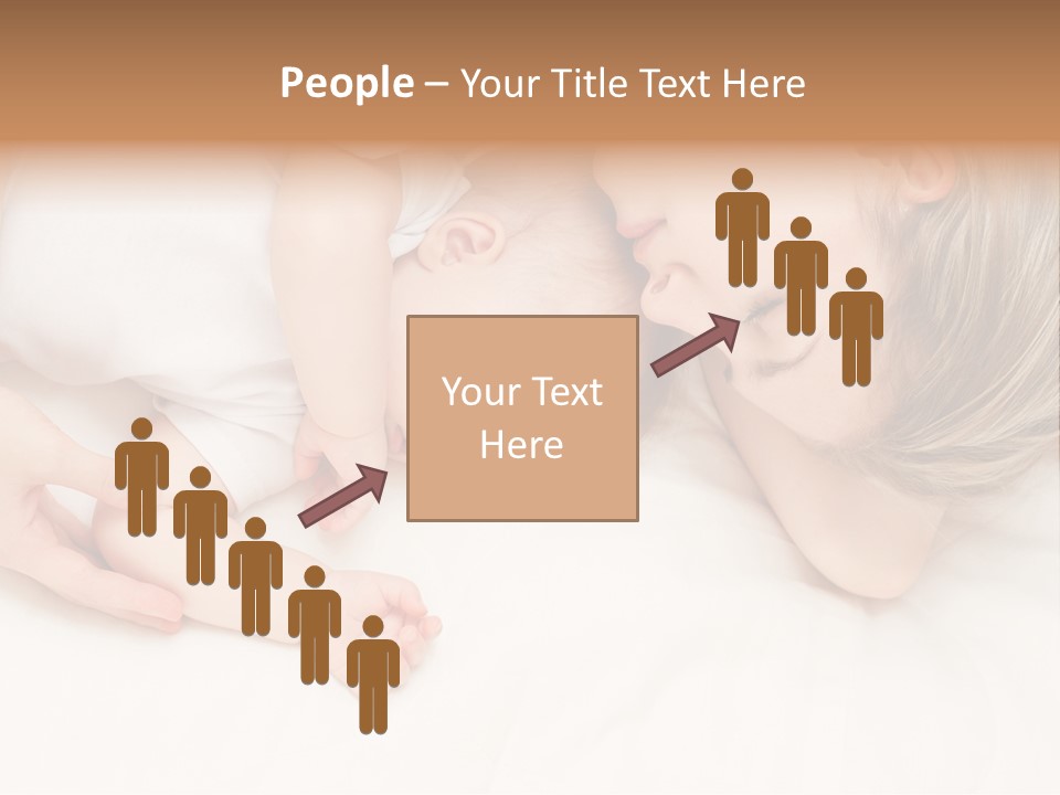 Months Childhood Caucasian PowerPoint Template