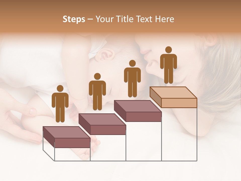 Months Childhood Caucasian PowerPoint Template