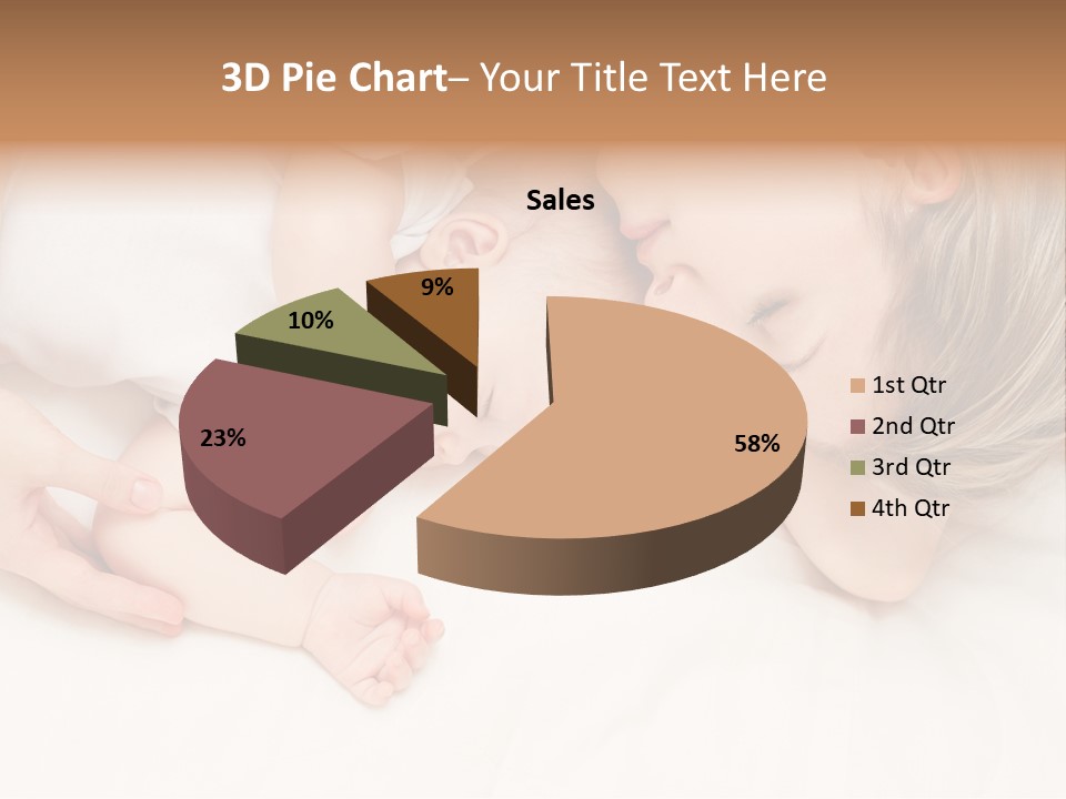 Months Childhood Caucasian PowerPoint Template