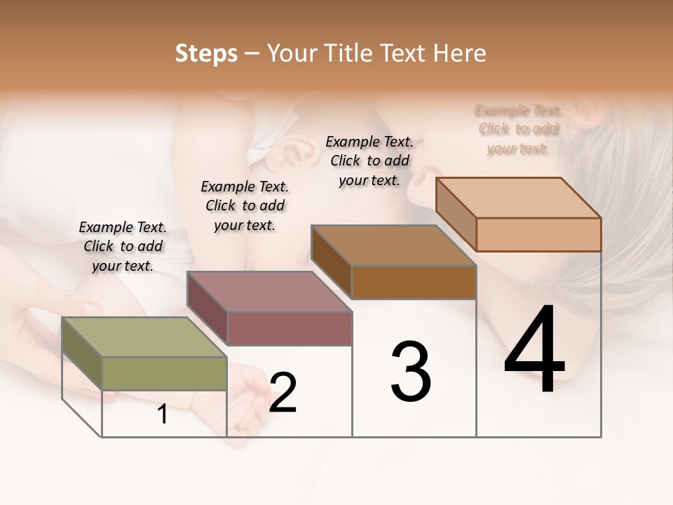 Months Childhood Caucasian PowerPoint Template