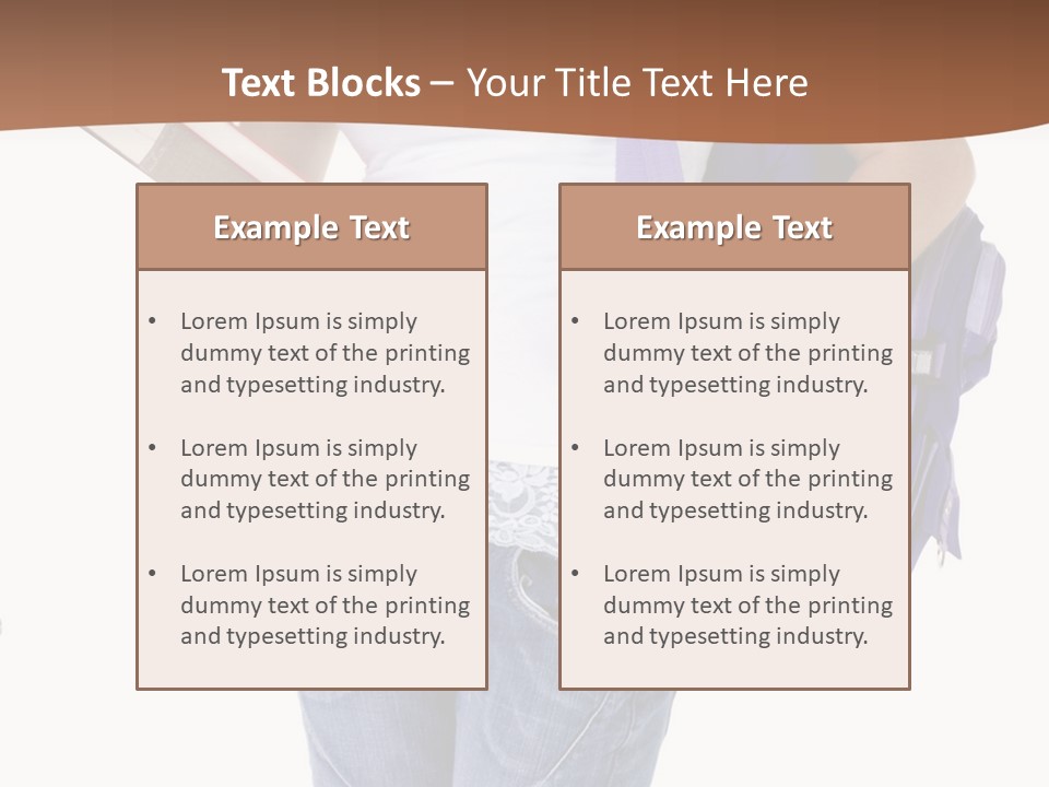 Black Innocents Youth PowerPoint Template