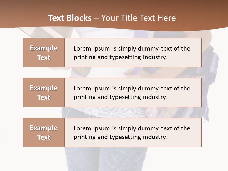 Black Innocents Youth PowerPoint Template