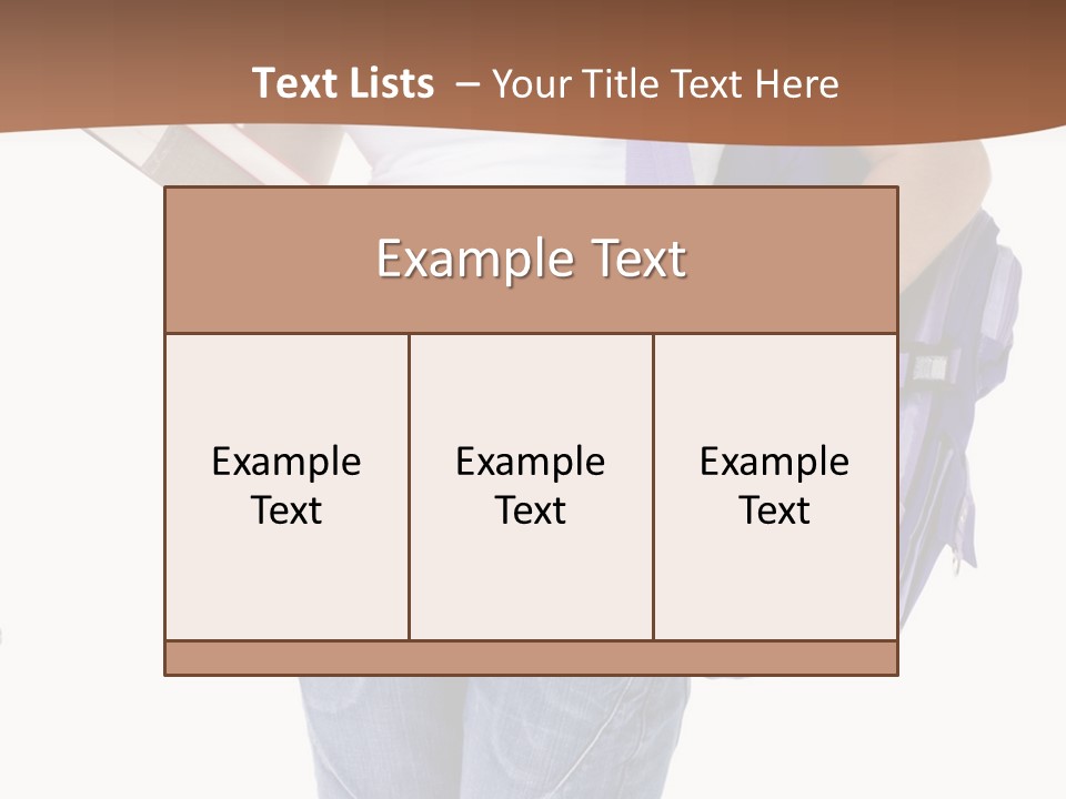 Black Innocents Youth PowerPoint Template