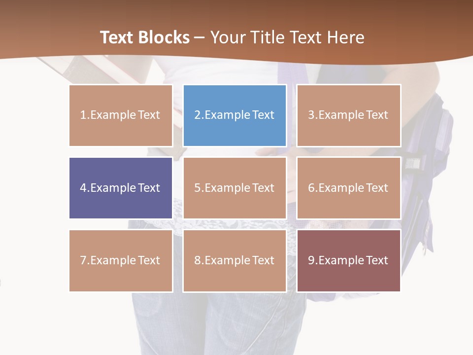 Black Innocents Youth PowerPoint Template