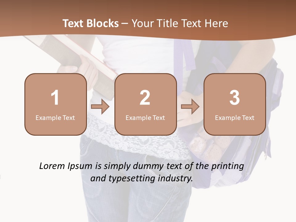 Black Innocents Youth PowerPoint Template