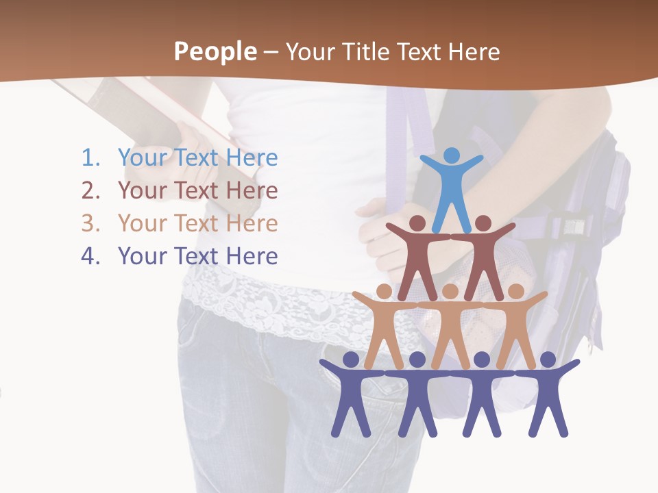 Black Innocents Youth PowerPoint Template