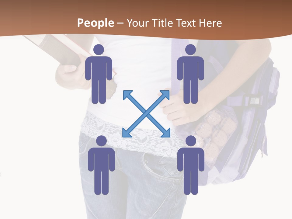 Black Innocents Youth PowerPoint Template