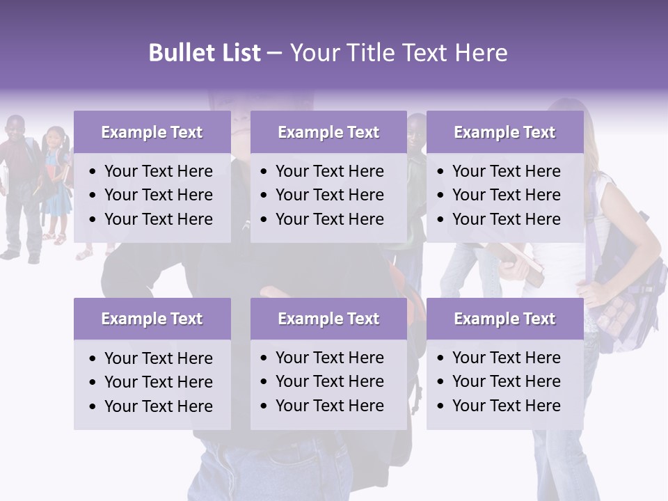 Cute Innocents Pretty PowerPoint Template