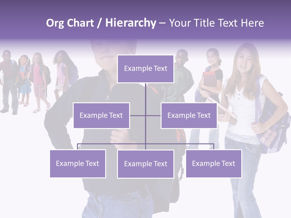 Cute Innocents Pretty PowerPoint Template