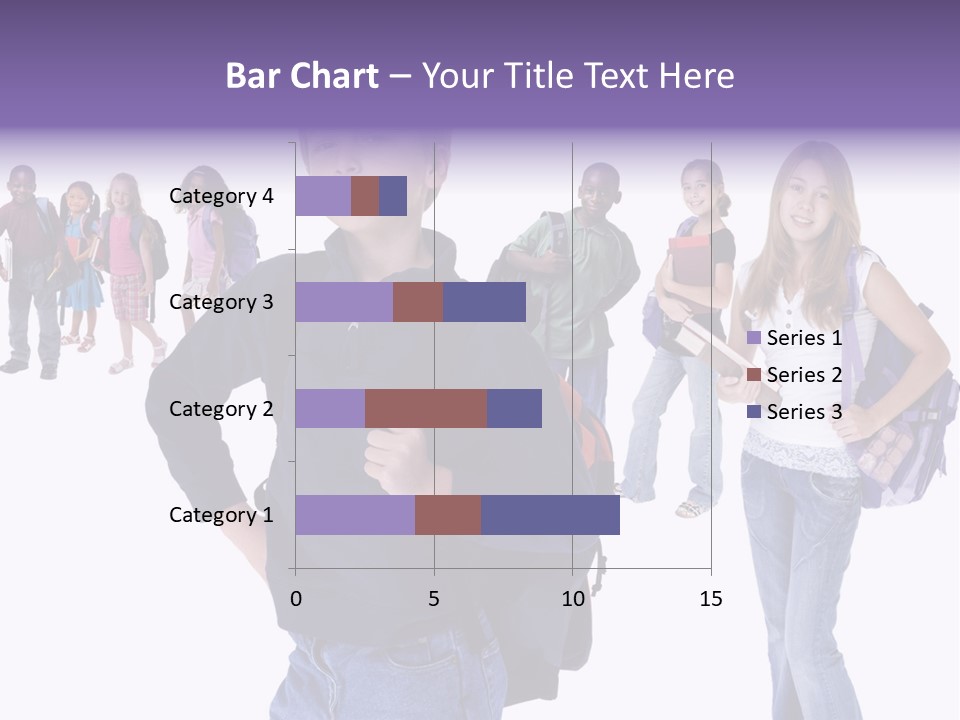 Cute Innocents Pretty PowerPoint Template