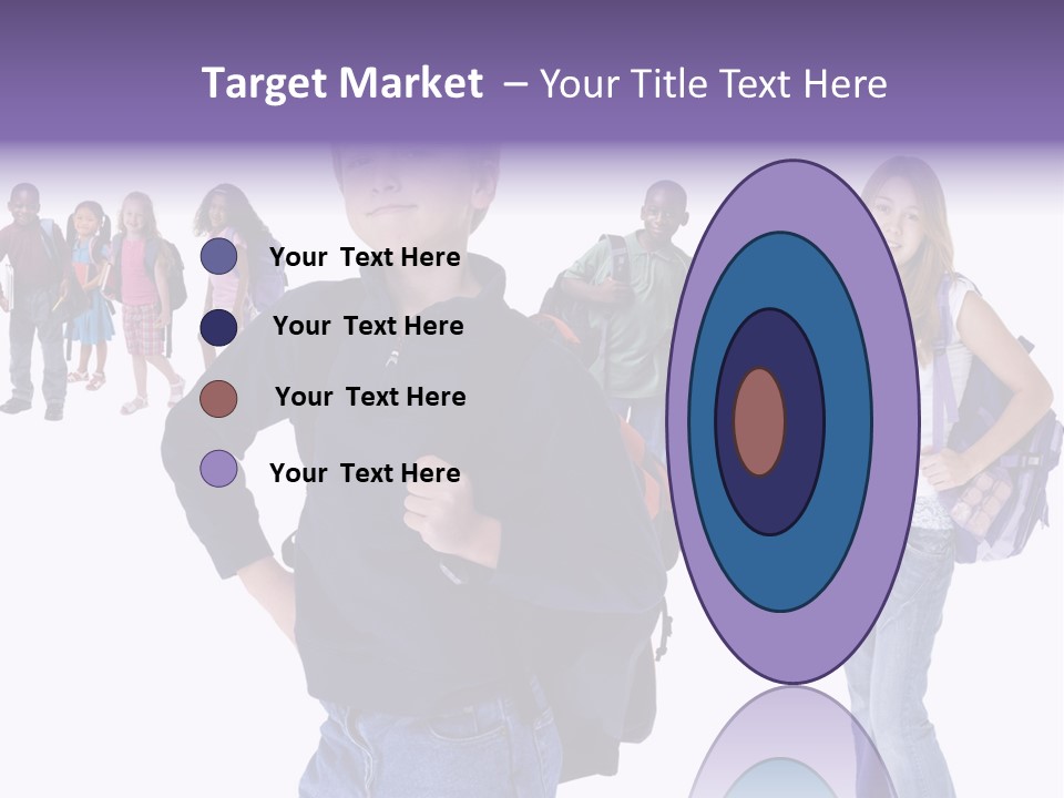 Cute Innocents Pretty PowerPoint Template