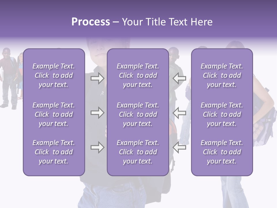 Cute Innocents Pretty PowerPoint Template