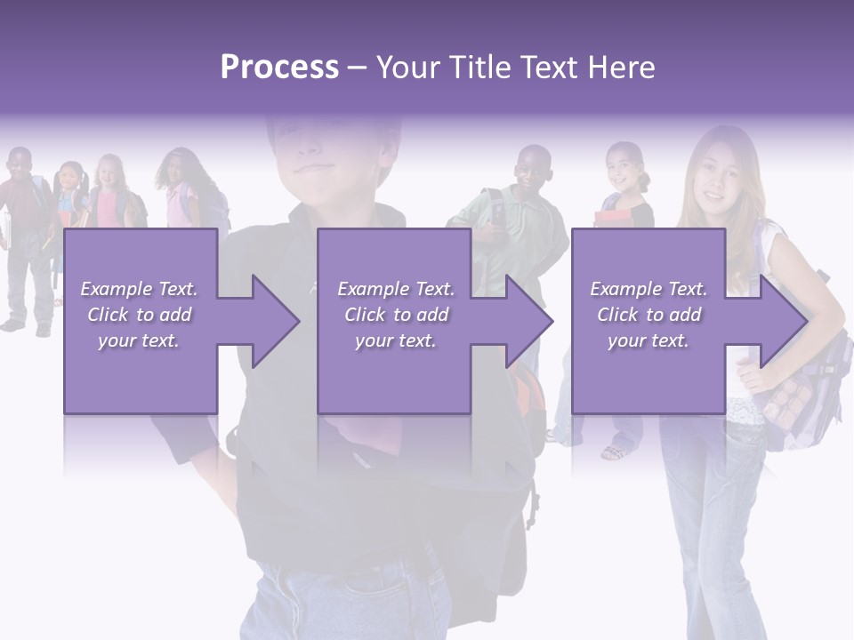 Cute Innocents Pretty PowerPoint Template