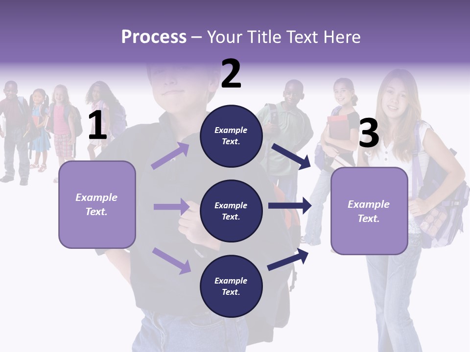 Cute Innocents Pretty PowerPoint Template