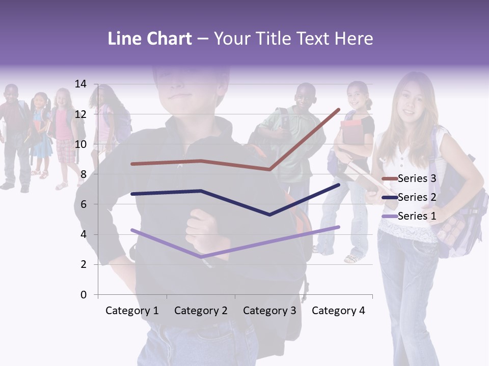 Cute Innocents Pretty PowerPoint Template
