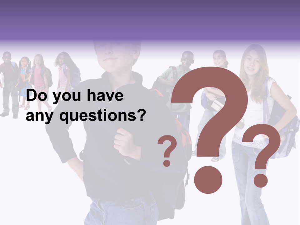 Cute Innocents Pretty PowerPoint Template