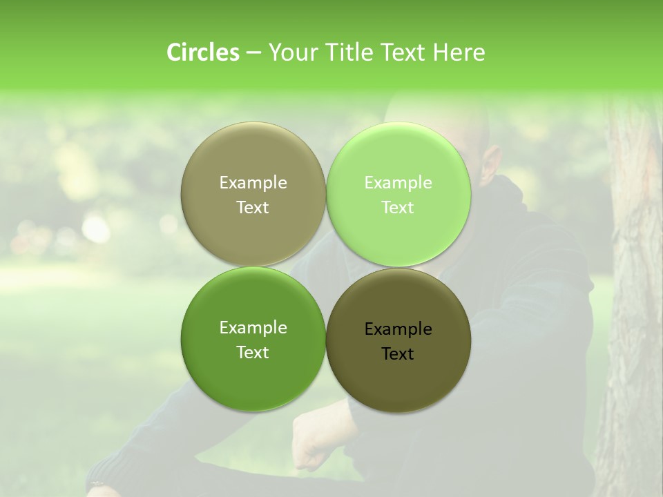 Park Leisure Stubble PowerPoint Template